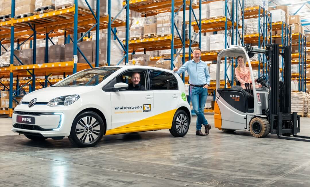 PEPE Wagenparkbeheer mobiliteitsoplossingen voor van Akkeren Logistics in Roosendaal